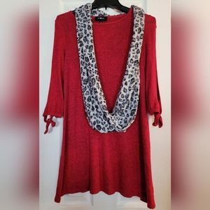 Amy Byer Dress With Scarf